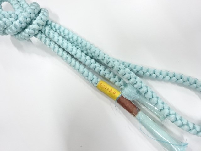 未使用品　正絹　手組帯締め